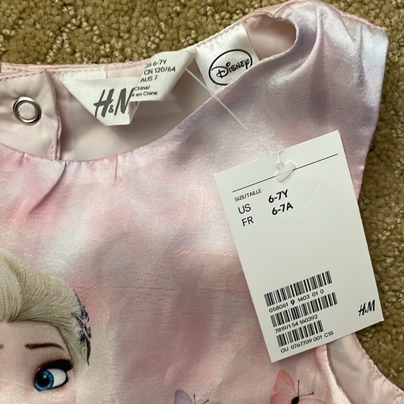 🆕 Disney Frozen Spring Elsa Party Dress Size 6/7 and 7/8 - Picture 7 of 8